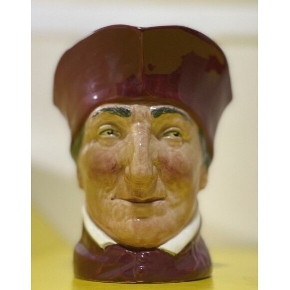 6" Toby Character Mug, The Cardinal Royal Doulton Made in England, A stamp - Picture 1 of 6